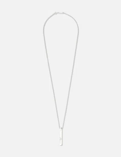 Avgvst Tie Clip On A Chain In Metallic