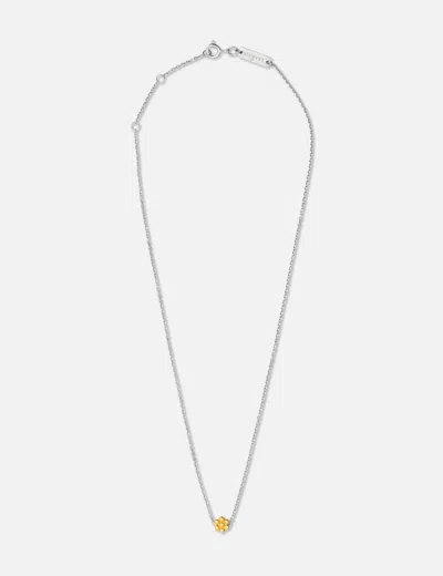 Avgvst Beaded Flower Necklace In Multi