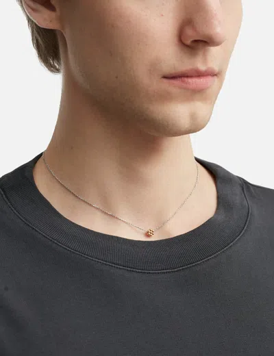 Avgvst Beaded Flower Necklace In Multi