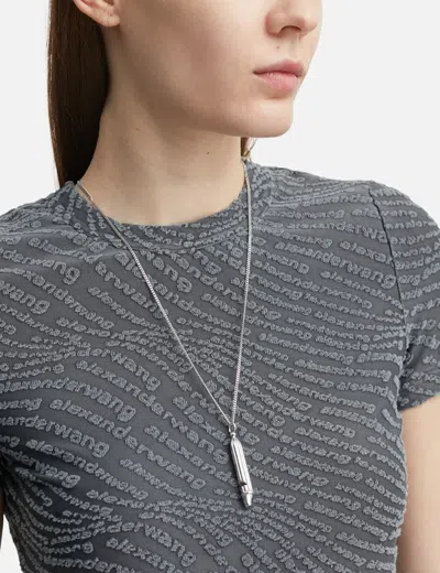 Avgvst Whistle On A Chain In Silver