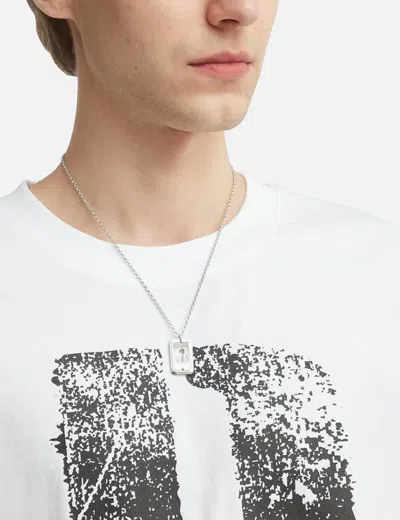 Avgvst X Inès Mélia Keyhole Necklace In Silver