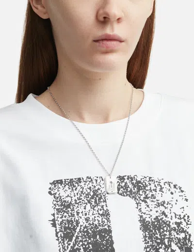 Avgvst X Inès Mélia Keyhole Necklace In Silver