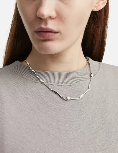 Avgvst X Crosby Studios Cutlery Necklace In Metallic