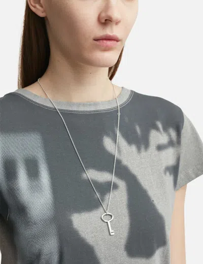 Avgvst X Inès Mélia Key Necklace In Metallic