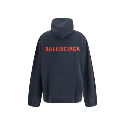 Balenciaga Hybrid Puffer Jackets Multicolor In Black