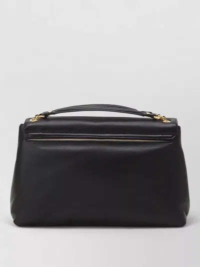 Lanvin Arpege Concerto Shoulder Bag Chain Strap In Black