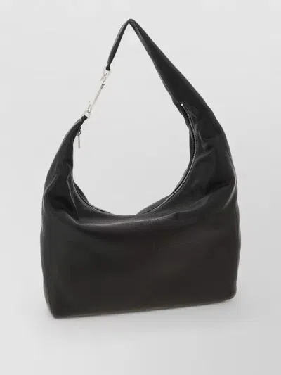 Rick Owens Gemini Shoulder Bag Adjustable Strap Hardware In Black