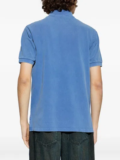 Isabel Marant Afko Polo Shirt In Blue