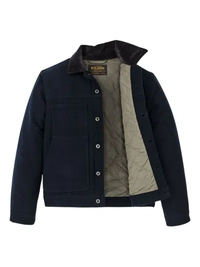 Filson Corduroy Collared Jacket In Animal Print
