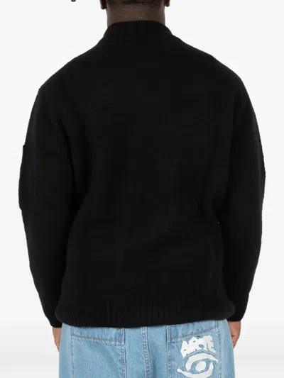 C.p. Company Turtleneck Sweater In Black