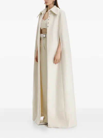 Vestiaire D'un Oiseau Libre Maxi Cashmere Coat In Neutral