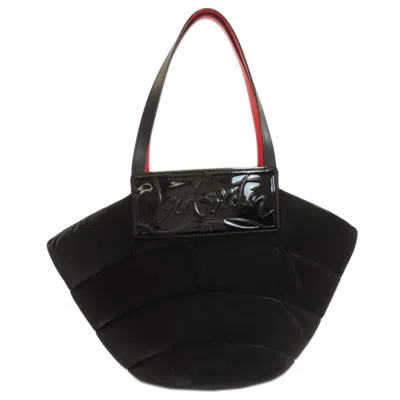 Pre-owned Christian Louboutin Black Nylon Tote Bag ()