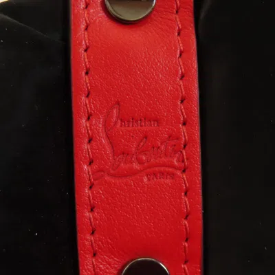 Pre-owned Christian Louboutin Black Nylon Tote Bag ()