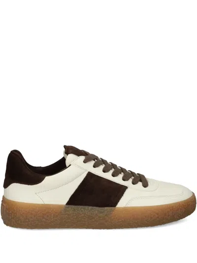 Kennel & Schmenger Panelled Lace-up Sneakers In White