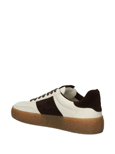 Kennel & Schmenger Panelled Lace-up Sneakers In White