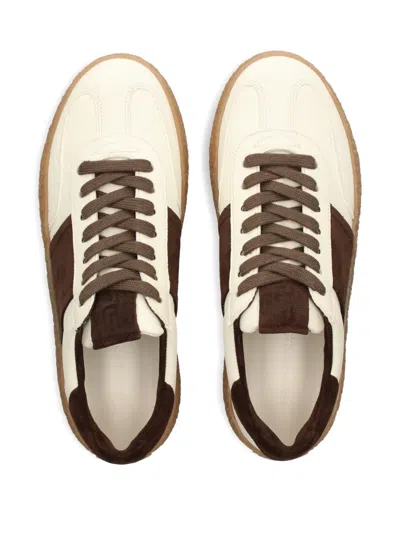 Kennel & Schmenger Panelled Lace-up Sneakers In White