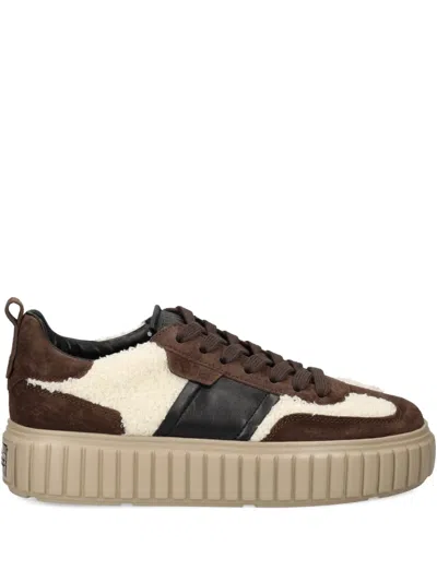 Kennel & Schmenger Zap Platform Panelled Sneakers In Multi