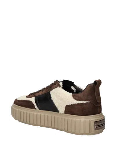 Kennel & Schmenger Zap Platform Panelled Sneakers In Multi