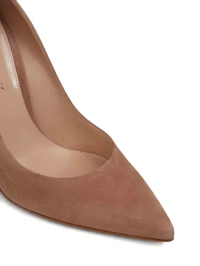 Gianvito Rossi Pointed Pumps In Brown