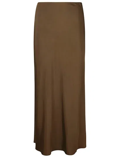 Petar Petrov Magnolia Skirt In Brown