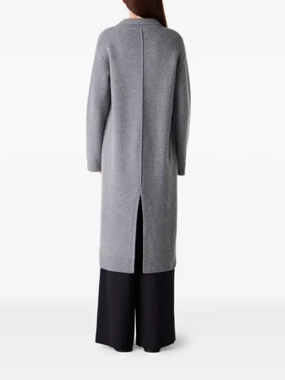 Twp Jorden Patch-pocket Button Coat In Gray