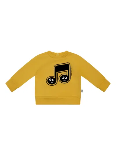 Stella Mccartney Musical-note Sweater In Yellow
