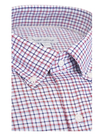 Peter Millar Checked Shirt In Multi