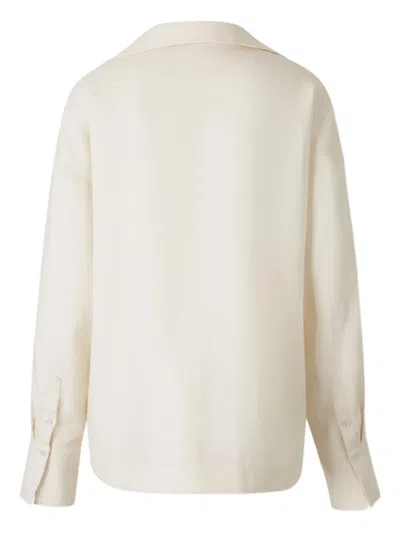Andres Otalora Si Sabes Buttoned-cuff Shirt In Neutral