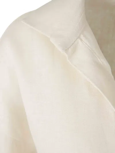 Andres Otalora Si Sabes Buttoned-cuff Shirt In Neutral