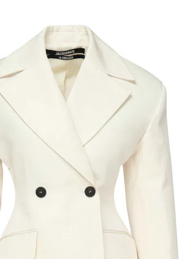 Jacquemus Jacket La Veste Norma In White