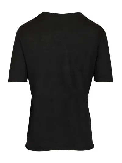 Lisa Yang Ari T-shirt Tops Black In Black
