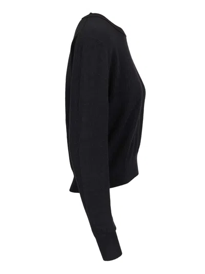 Lisa Yang Greer Crewneck Sweater Knitwear Blue In Blue