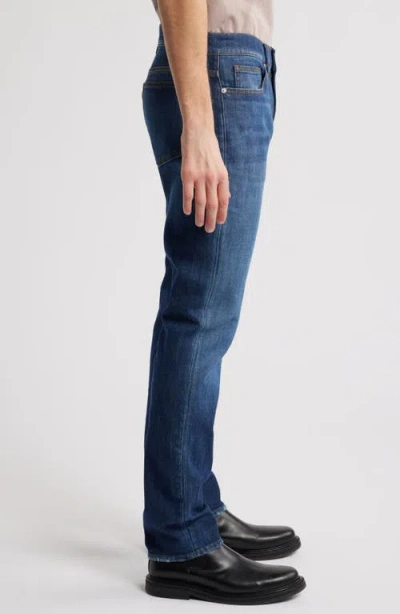 Frame Modern Straight Leg Jeans In Marques In Blue
