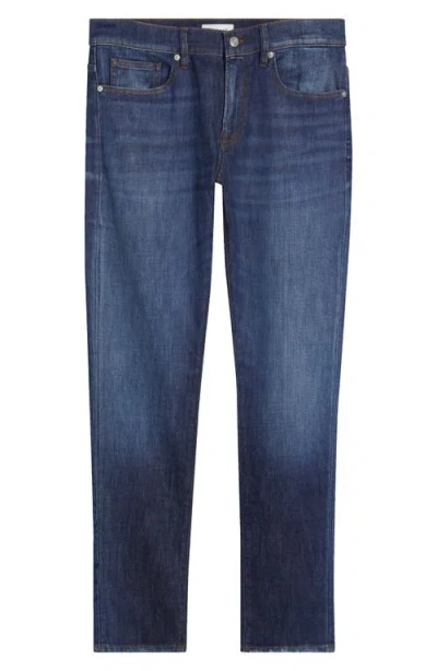 Frame Modern Straight Leg Jeans In Marques In Blue