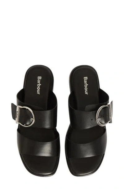 Barbour Adele Slide Sandal In Black