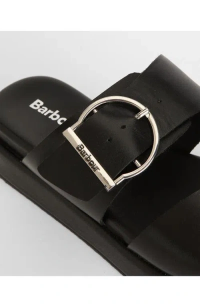 Barbour Adele Slide Sandal In Black