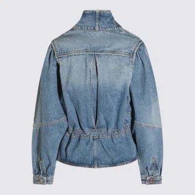 Isabel Marant Étoile Jackets Blue And Green In Blue