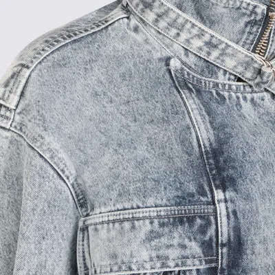 Isabel Marant Étoile Jackets Blue And Green In Blue