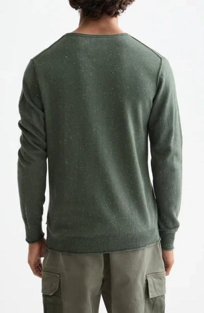 Scotch & Soda Neps Regular Fit Sweater In Green