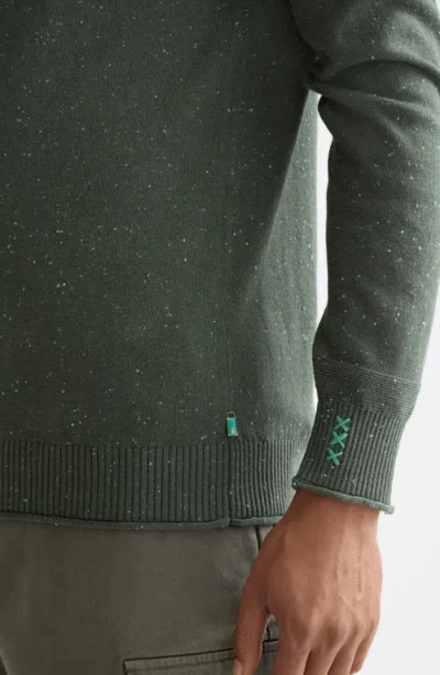 Scotch & Soda Neps Regular Fit Sweater In Green