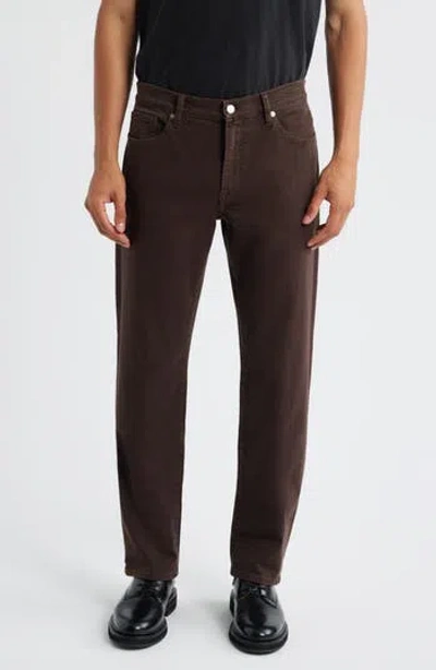 Frame L'homme Slim Brushed Twill Jeans In Red