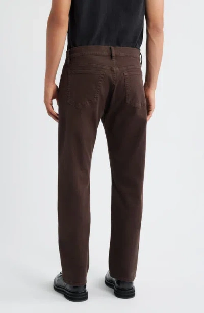 Frame L'homme Slim Brushed Twill Jeans In Red