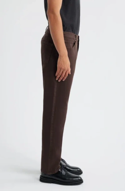 Frame L'homme Slim Brushed Twill Jeans In Red