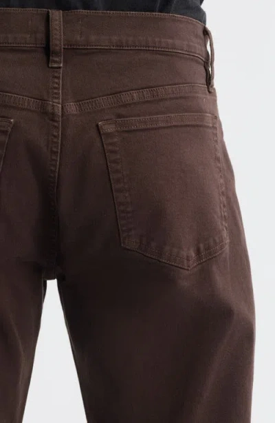 Frame L'homme Slim Brushed Twill Jeans In Red