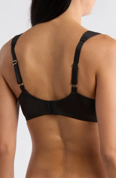 Natori N  'conceal' Full Figure Underwire T-shirt Bra In Black