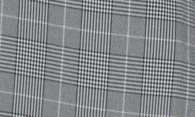 By Design Iconic Plaid Ruffle Top In Gray