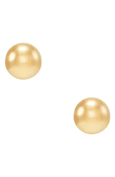 Frankie & Zoe 14k Gold Ball Stud Earrings In Gold