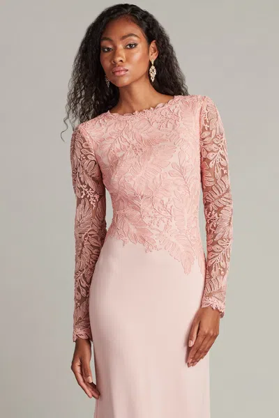 Tadashi Shoji Chu16206lxy Adobe Blush 4 Sale In Multi