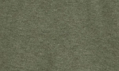 Max Studio Funnel Neck Pullover In Green