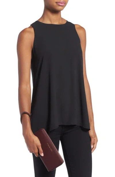 Michael Michael Kors 'jet Set' Leather Travel Wallet In Burgundy